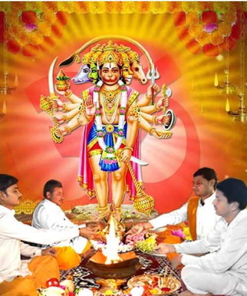 Lord Hanuman pooja