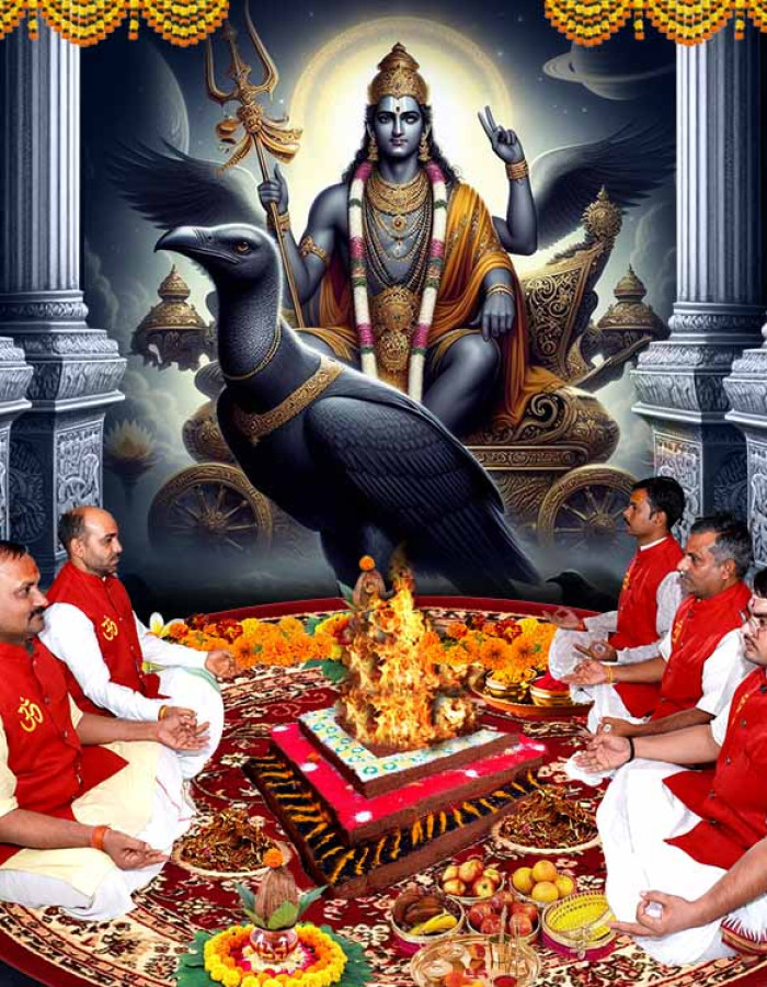 Shani Chandra  Vishyog Removal pooja