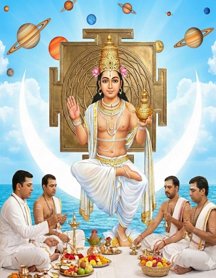 Kemdrum (Chandra) Dosh nivaran pooja